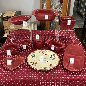 Longaberger Paprika Pottery-Prices below